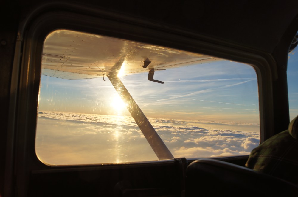 1959 Cessna 175 enjoying the freedom of flight
